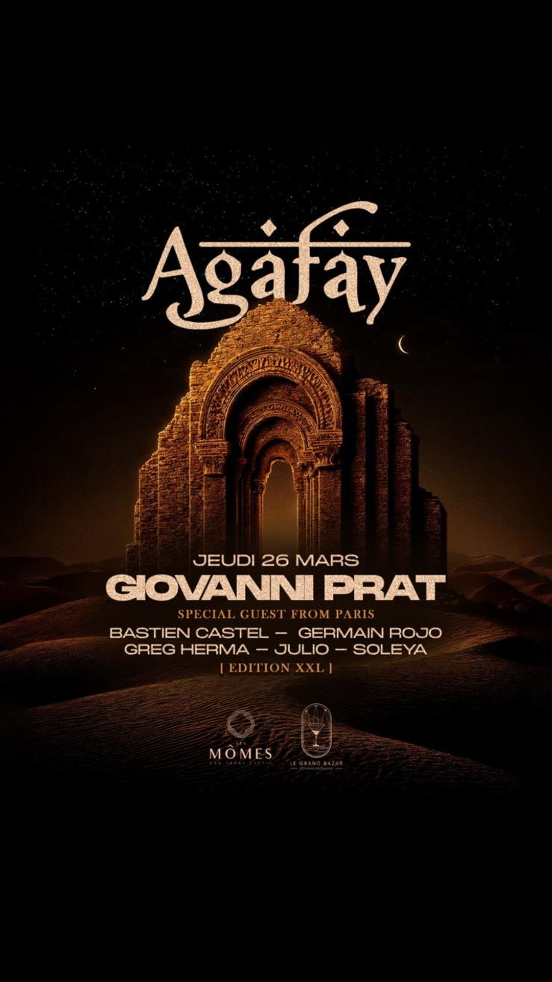 Soirée Agafay – LEGACY